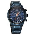 Titan Octane Primal Quartz Chronograph Blue Dial Blue Stainless Steel Strap Watch For Men - image number 2