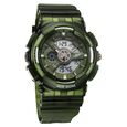 Sonata SF Spectra Quartz Digital Brown Dial Translucent Brown Polyether Strap Watch For Men