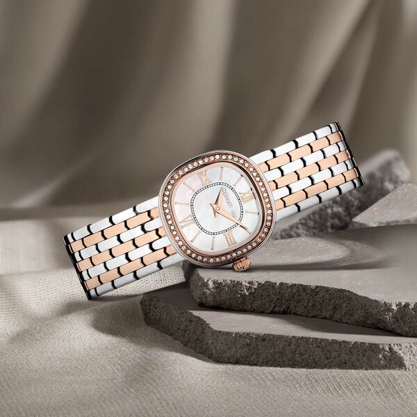 Cerruti 1881 Quartz Analog White Dial Stainless Steel Strap Watch for Women - image number 2