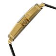 Titan Rectangle Silver Dial Analog with Date Leather Strap watch for Men - image number 2