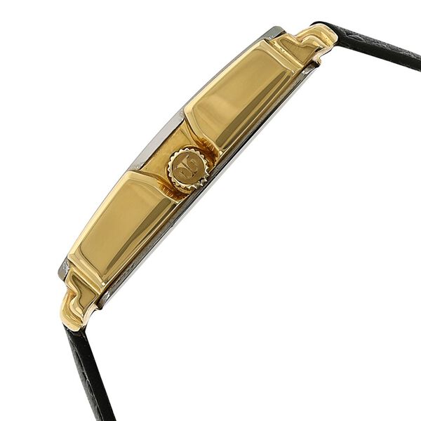 Titan Rectangle Silver Dial Analog with Date Leather Strap watch for Men - image number 2