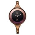 Vyb Slayer By Fastrack Quartz Analog Black Dial Brown Metal Strap Watch For Girls - image number 1