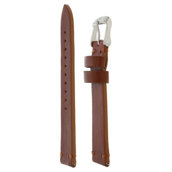 20 mm Tan Genuine Leather Strap for Men - image number 2