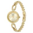 Titan Quartz Analog Champagne Dial Metal Strap Watch for Women - image number 2