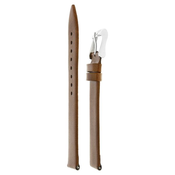 20 mm Brown Genuine Leather Strap for Men - image number 2
