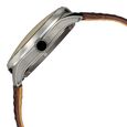 Titan Magnate Automatic White Dial Blue Leather Strap Watch for Men - image number 4