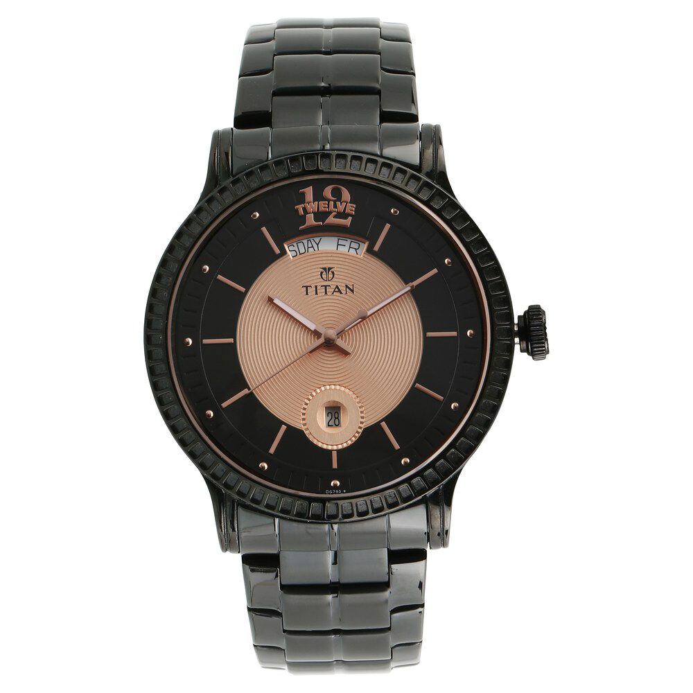 Buy Online Titan Regalia Sovereign Quartz Analog with Day and Date