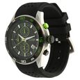 Titan Octane Black Dial Chrono Silicone Strap watch for Men - image number 1