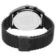 Tommy Hilfiger Quartz Analog Black Dial Metal Strap Watch for Men - image number 4
