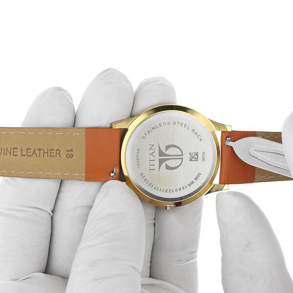 18 mm Genuine Leather Straps for Men - image number 5