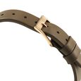 Women Edge Black Dial Black Leather Strap Watch - image number 4