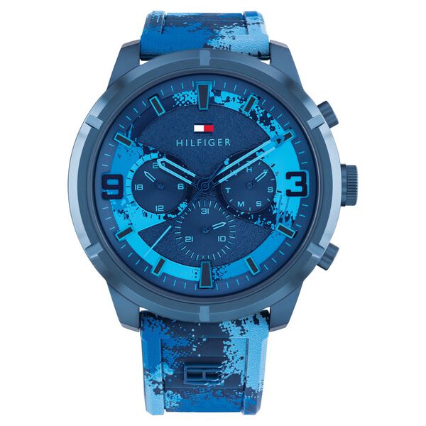 Tommy Hilfiger Blue Dial Quartz Analog with Date Watch for Men - image number 0