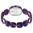 Fastrack Style Up Quartz Analog Purple Mother Of Pearl Dial Purple Metal Strap Watch For Girls - image number 4
