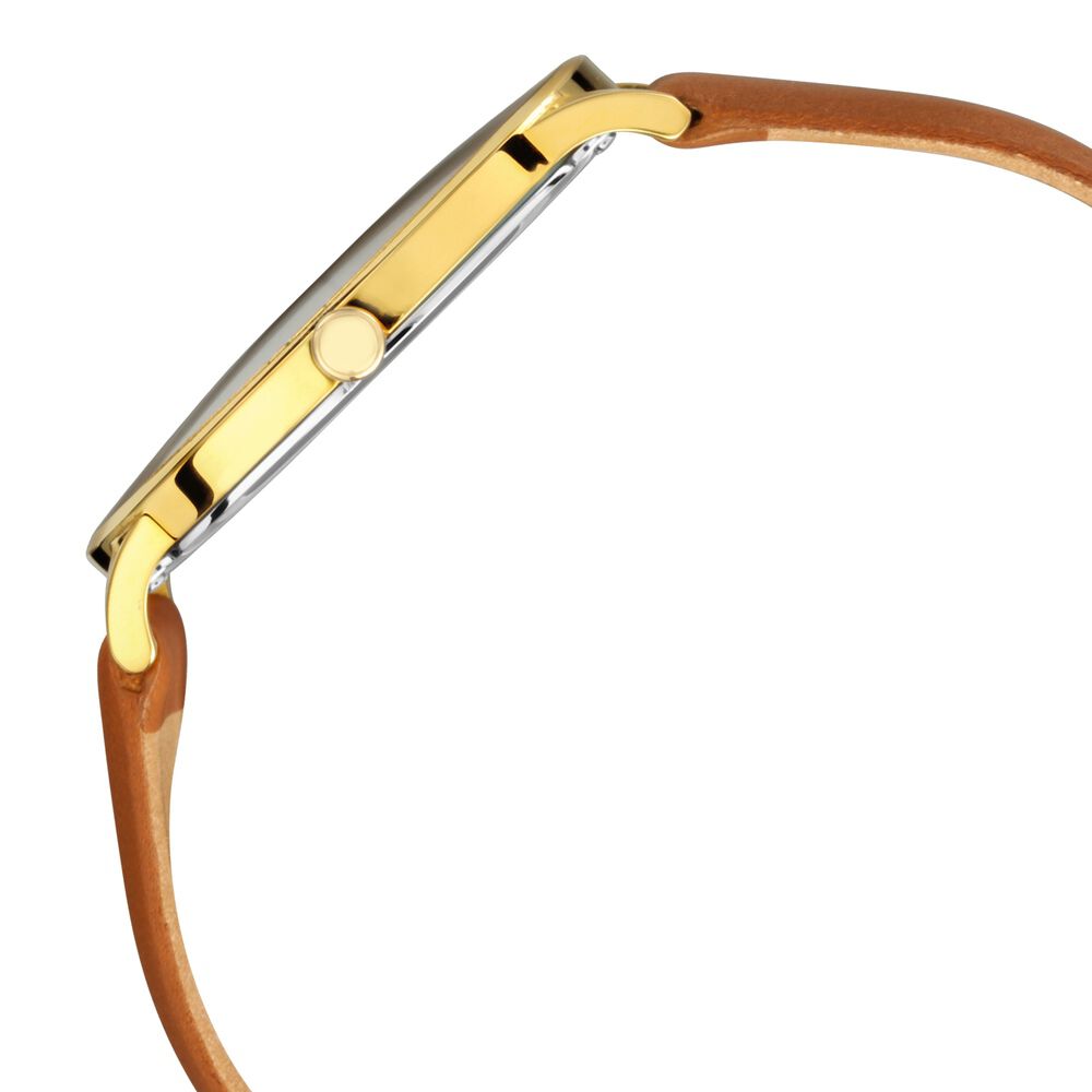 Buy Online Titan Nebula Lustre Quartz Analog with Date 18 Karat