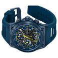 Police Men's Sonic KL Rahul Edition Multifunction Watch with Blue Silicone Strap - image number 3