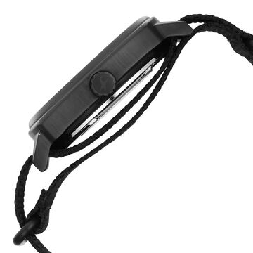Fastrack Automatics Collection Black Dial Black Stainless Steel Strap Watch For Guys