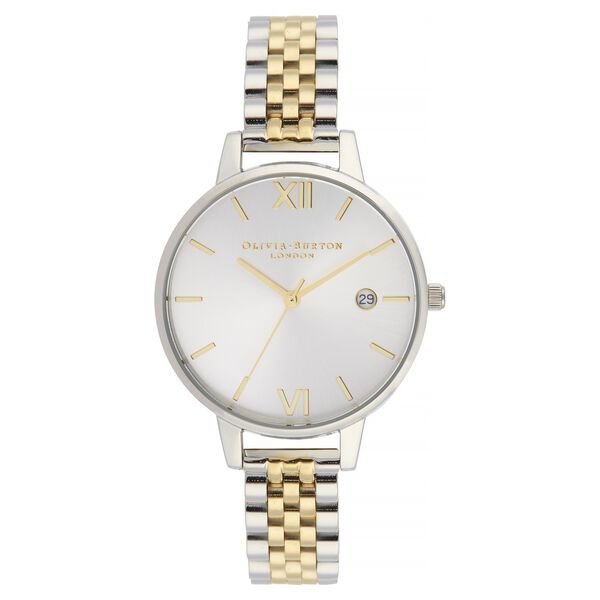 Olivia Burton Quartz Analog Silver Dial Stainless Steel Strap Watch for Women - image number 0