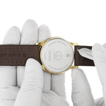 22 mm Brown Genuine Leather Straps for Men