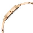 Titan Raga Showstopper Quartz Analog Silver Dial Rose Gold Metal Strap Watch For Women - image number 3