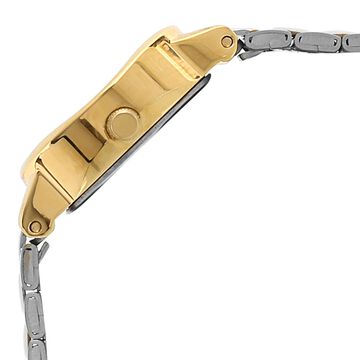 Sonata Quartz Analog White Dial Stainless Steel Strap Watch for Women
