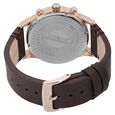 Police Quartz Multifunction Silver Dial Leather Strap Watch for Men - image number 3