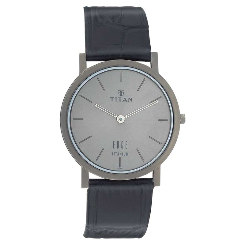 Titan Quartz Analog Silver Dial Watch for Men