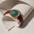 Titan Karishma Green Dial Analog Leather Strap Watch for Men - image number 0