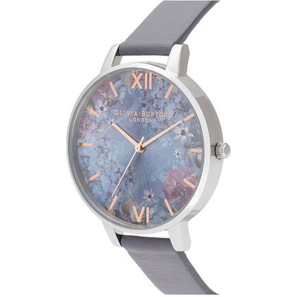 Olivia Burton Quartz Analog Multicoloured Dial Leather Strap Watch for Women - image number 1