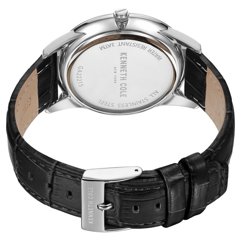Kenneth Cole Analog Black Dial Watch for Men - image number 4