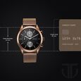 Titan Neo Splash Black Dial Quartz Analog with Date Stainless Steel Strap watch for Men - image number 2
