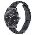 Sonata Poze Quartz Analog Black Dial Black Color Stainless Steel Strap Watch For Men - image number 3