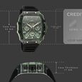 SF Maiden Voyage Sport Watch Green Dial And Black Strap Tonneau Shaped Case with Multifunction movement - image number 3
