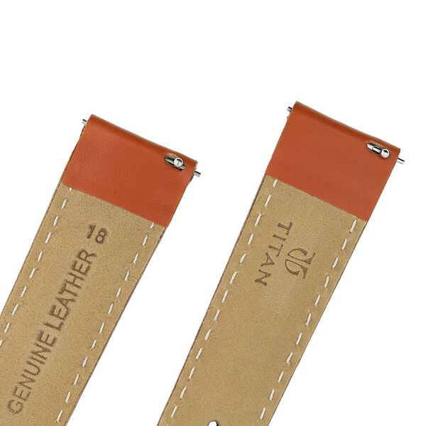 18 mm Genuine Leather Straps for Men - image number 4