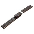 22 mm Brown Genuine Leather Straps for Men - image number 3