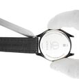 20 mm Black Genuine Leather Straps for Men - image number 6