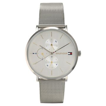 Tommy Hilfiger Quartz Multifunction White Dial Stainless Steel Strap Watch for Women
