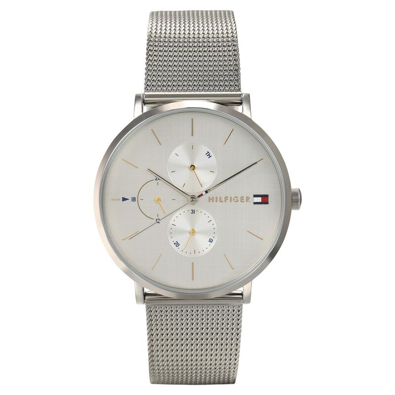 Tommy Hilfiger Quartz Multifunction White Dial Stainless Steel Strap Watch for Women - image number 0