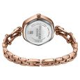 Poze Poze Quartz Analog White Dial Rose Gold Metal Strap Watch For Women - image number 6