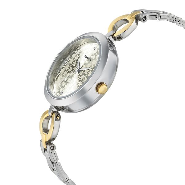 Sonata Wedding Champagne Dial Women Watch With Stainless Steel Strap - image number 2