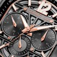 Cerruti 1881 Quartz Multifunction Grey Dial Two Toned Stainless Steel Strap Watch For Men - image number 3