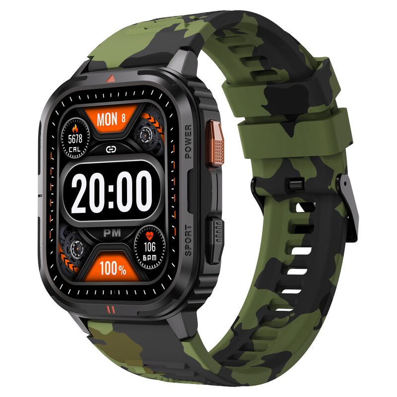 Fastrack Smart Xtreme S Smartwatch with 4.9 cm AMOLED Display BT Calling & Health Monitoring