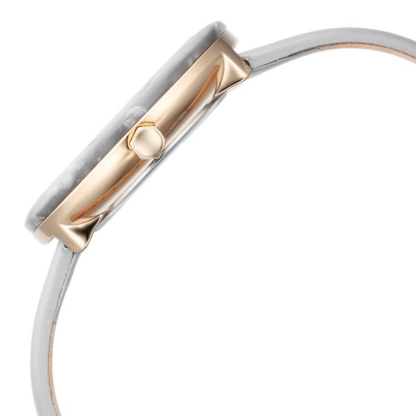 Fastrack Younique Quartz Analog Mother Of Pearl Dial LeatherStrap Watch For Girls - image number 3