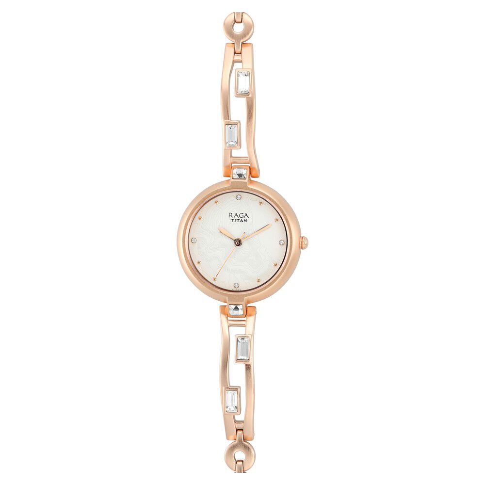 Buy Online Titan Raga I Am Mother of Pearl Dial Women Watch With