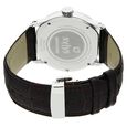 Xylys Swiss Analog with Date Brown Leather Strap and White Dial Watch For Men - image number 3