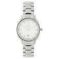 Xylys Swiss Analog with Date Red Stainless Steel Strap and Mother of Pearl Dial Watch For Women