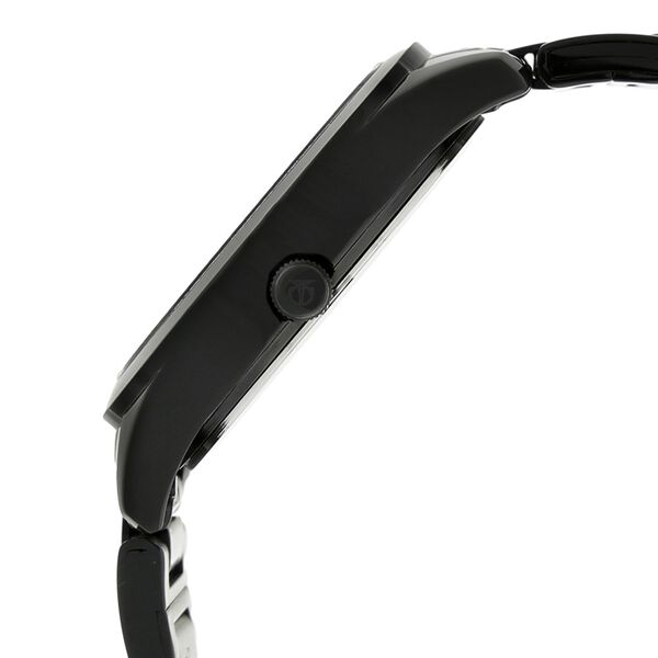 Titan Quartz Analog with Day and Date Black Dial Stainless Steel Strap Watch for Women - image number 2