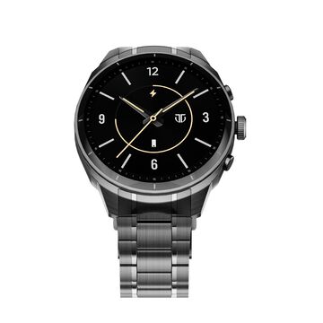 Titan Heritage Premium Smartwatch with All SS Design, 3.6 CM AMOLED Display, BT Calling, Advanced Chipset, Titan Health