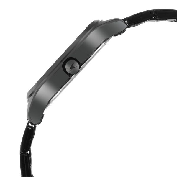 Fastrack Stunners Quartz Analog Black Dial Metal Strap Watch for Girls - image number 4