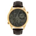 Titan Quartz Analog Black Dial Leather Strap Watch for Men