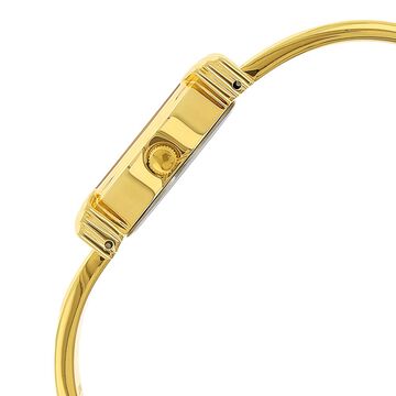 Sonata Quartz Analog Golden Dial Metal Strap Watch for Women